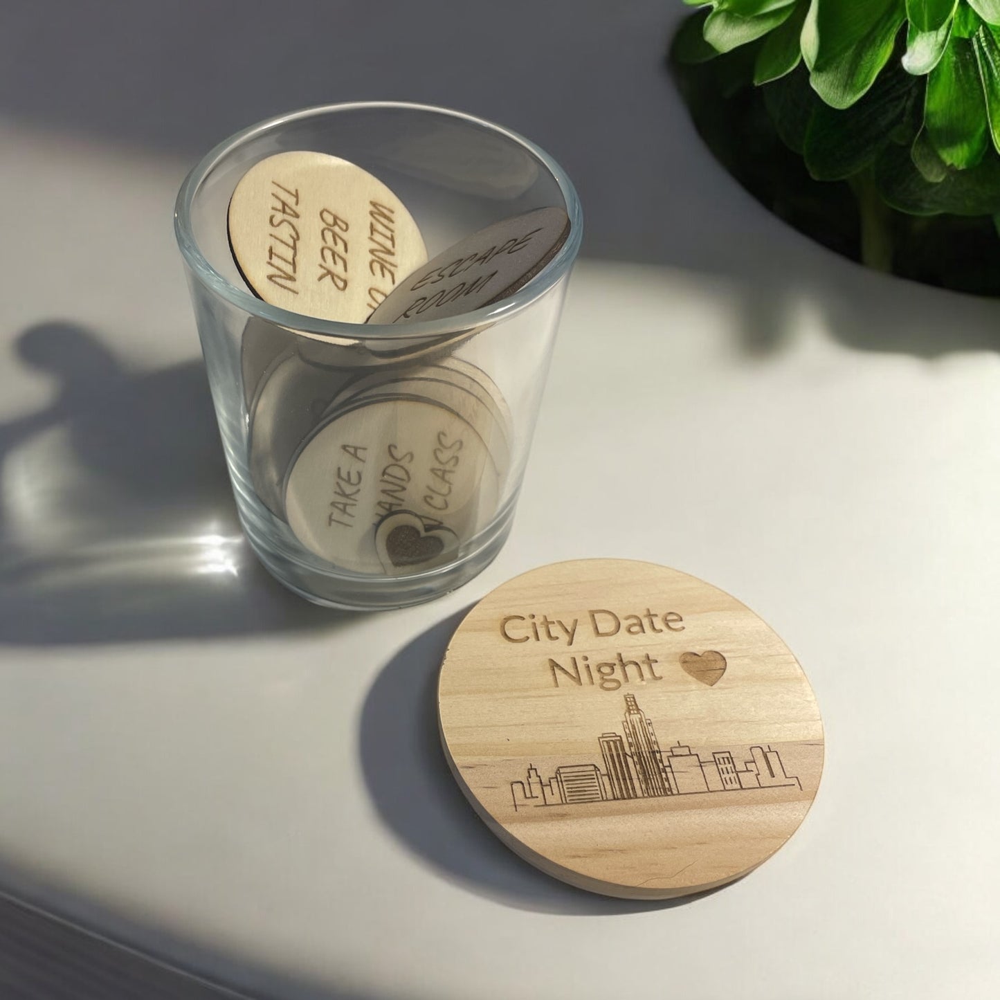 CITY DATE NIGHT TOKEN JAR
