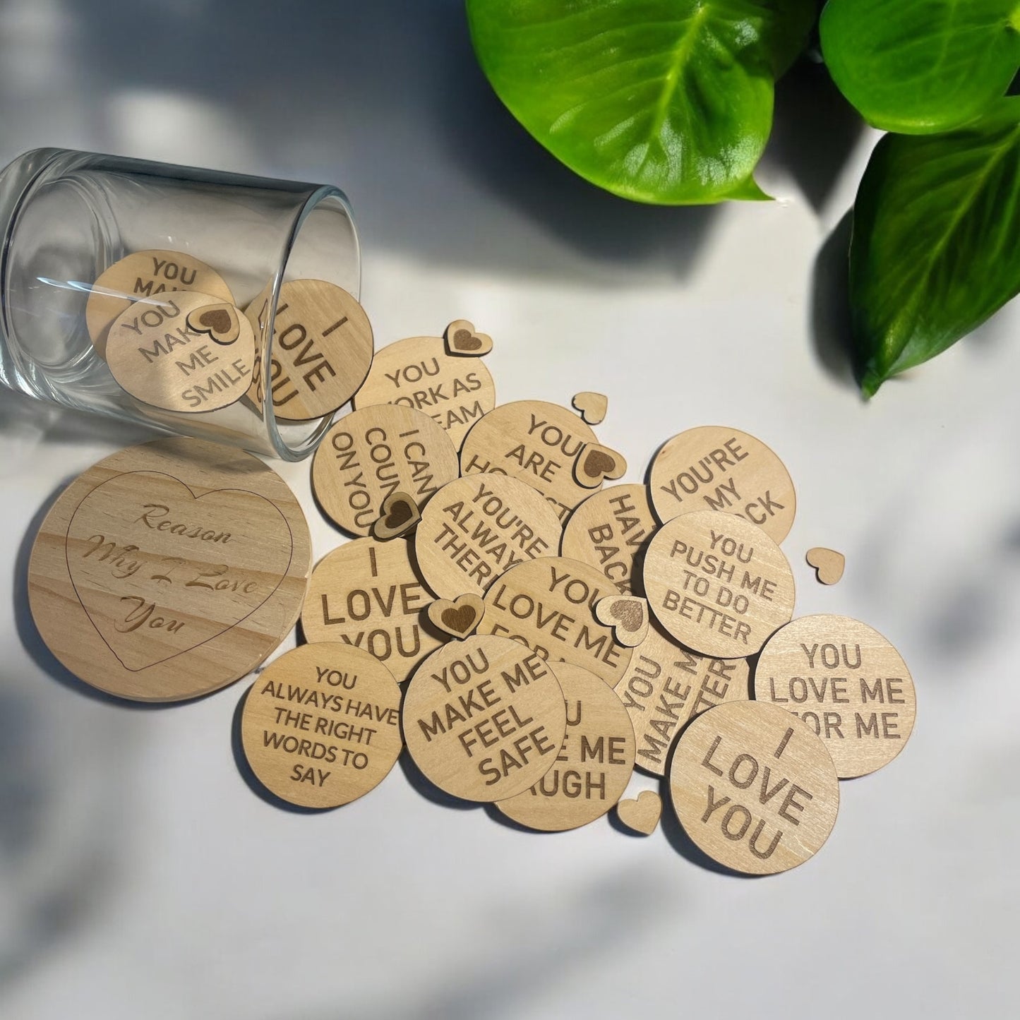 REASONS WHY I LOVE YOU ... TOKEN JAR