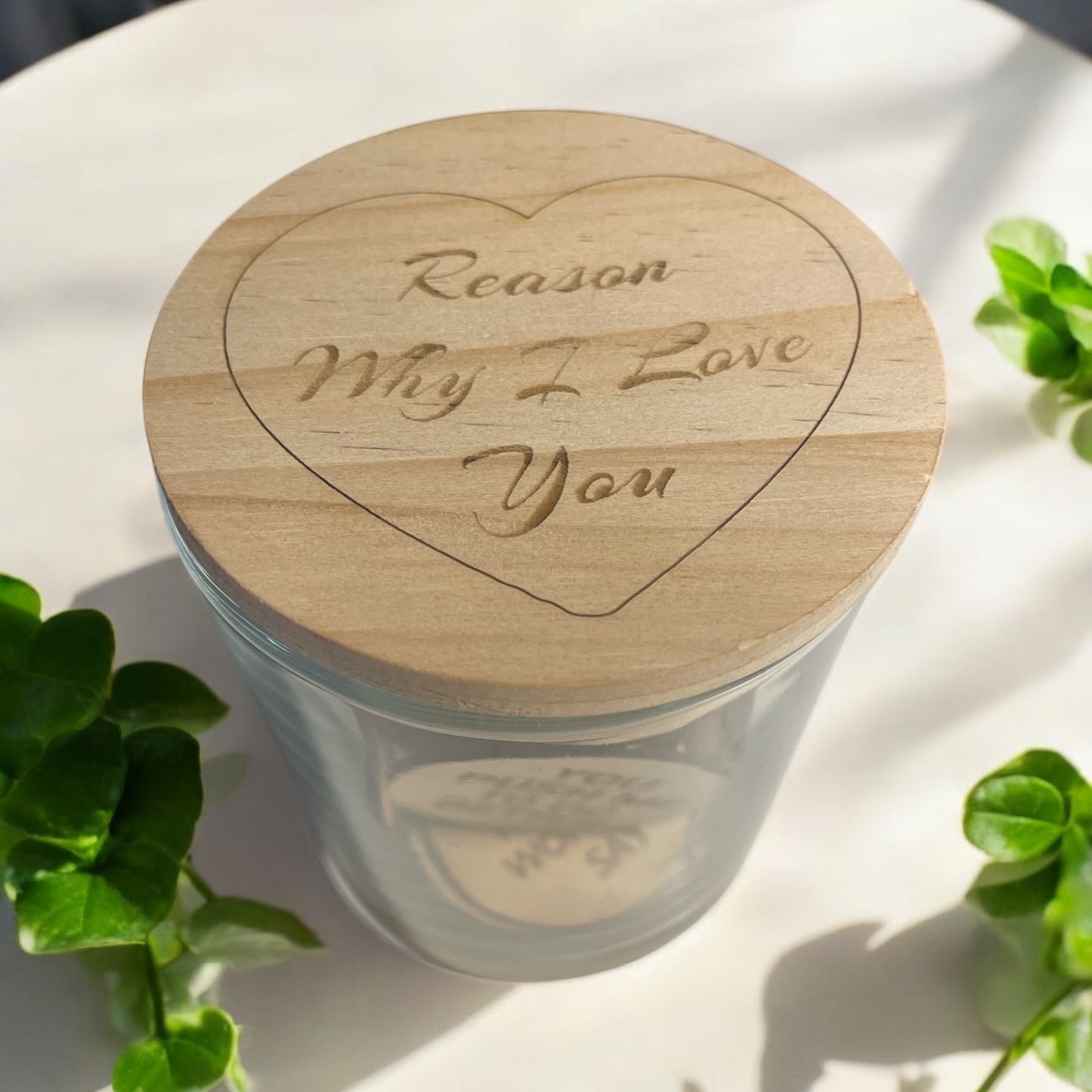 REASONS WHY I LOVE YOU ... TOKEN JAR