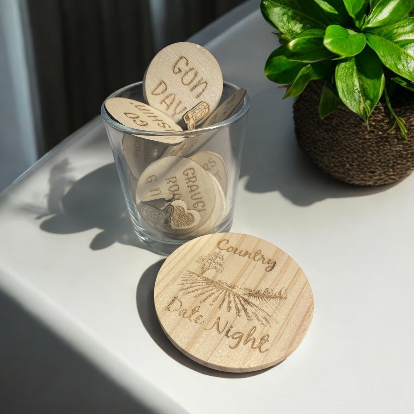 TOKEN JAR-- CUSTOM ORDER