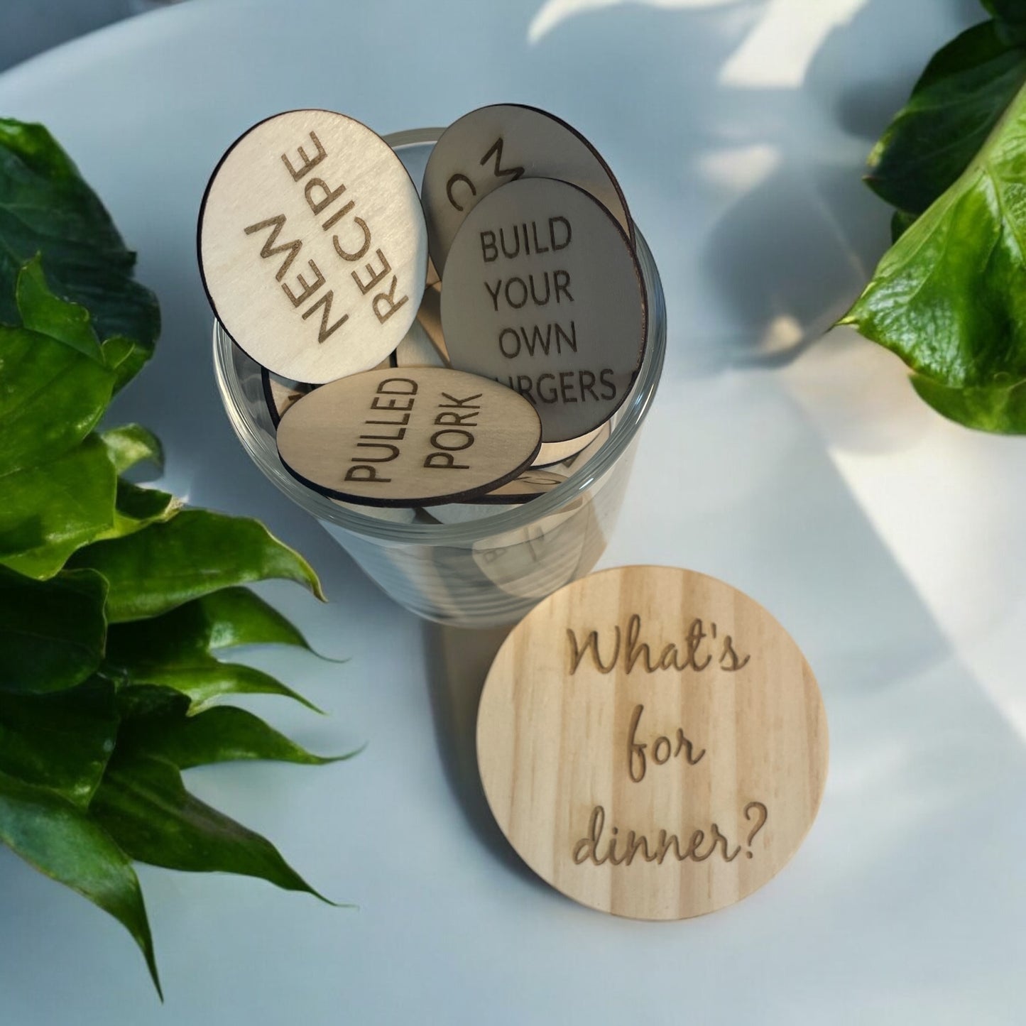WHAT'S FOR DINNER TOKEN JAR