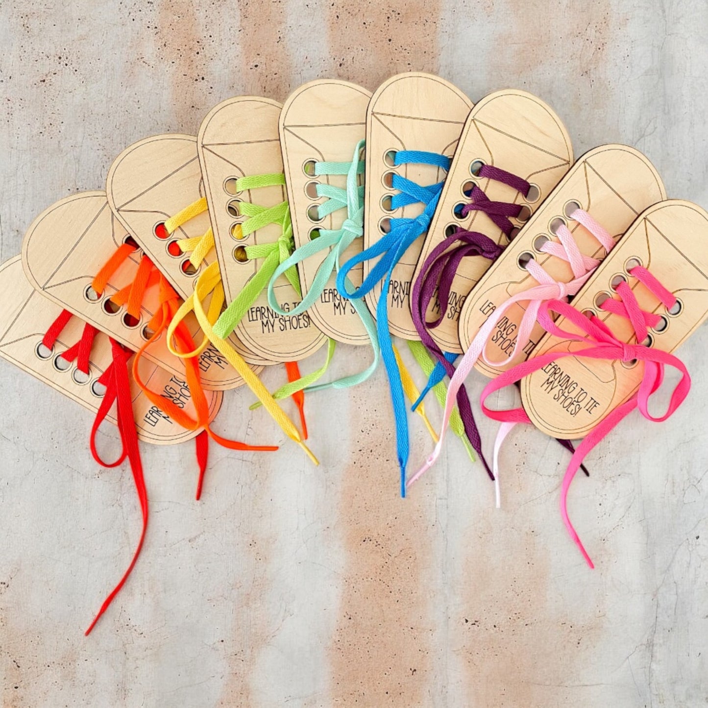 Learn to Tie Your Shoes Kids Activity