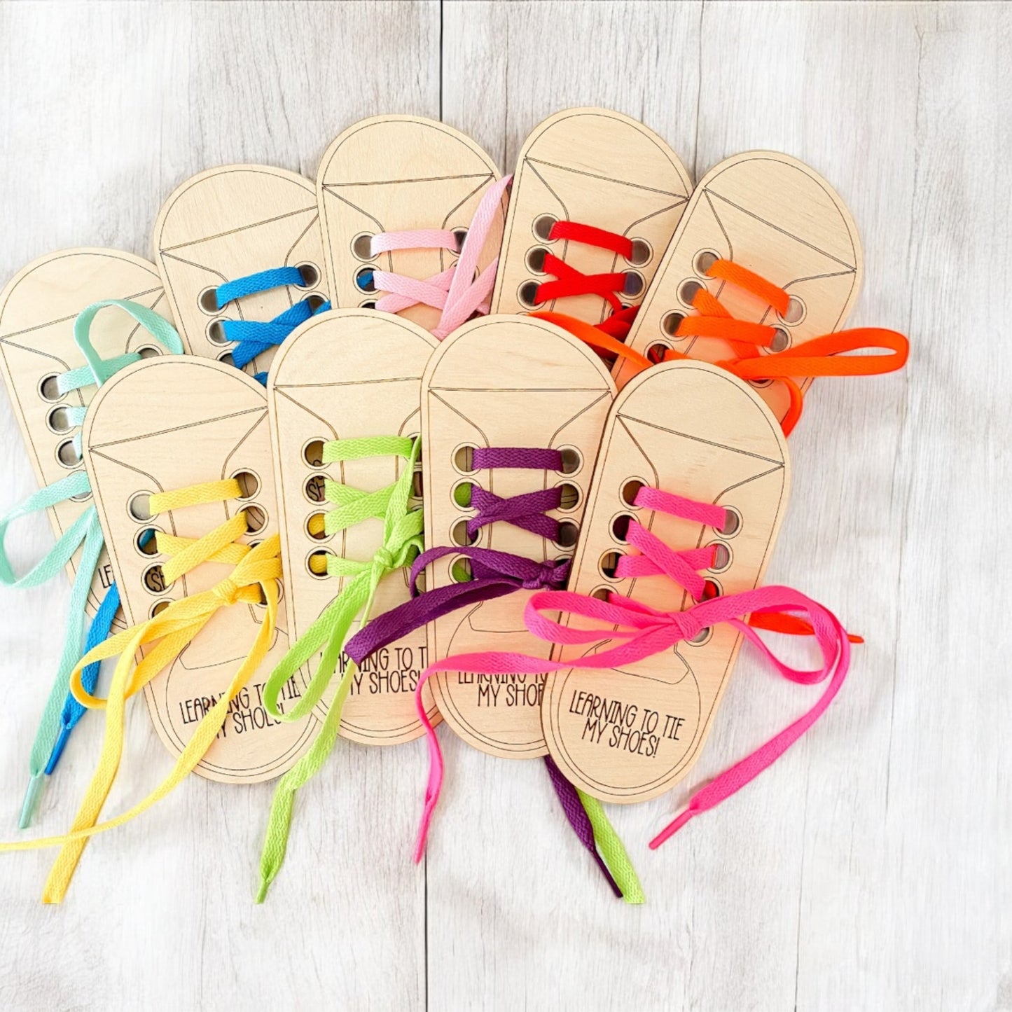 Learn to Tie Your Shoes Kids Activity