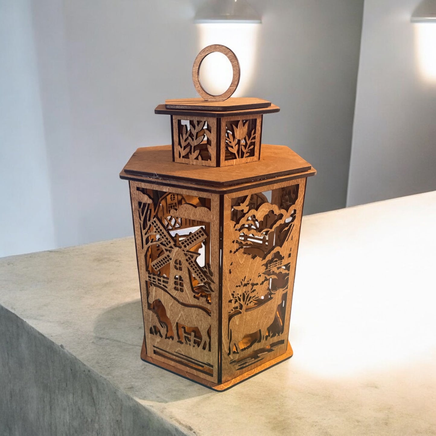 FARMHOUSE LANTERN