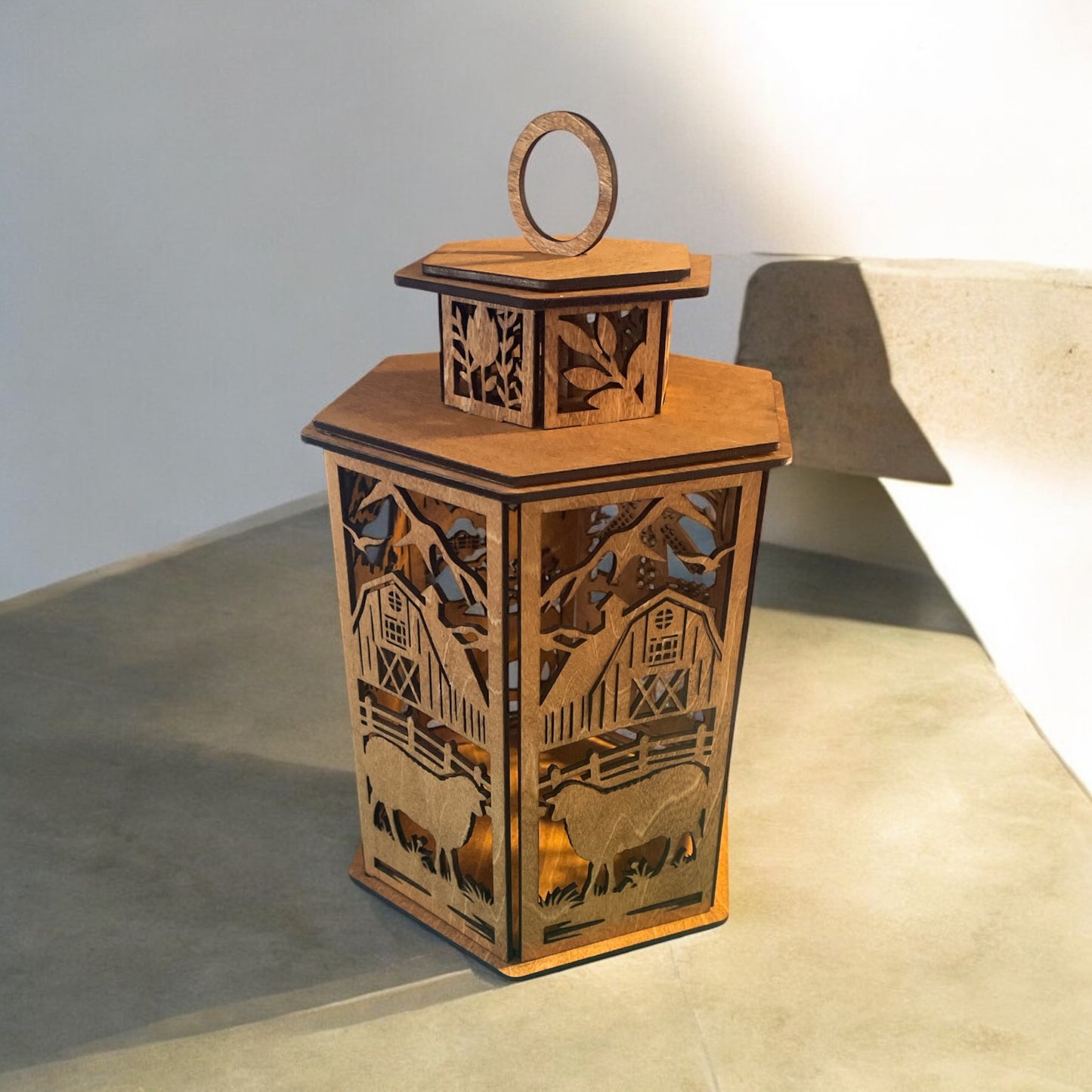 FARMHOUSE LANTERN