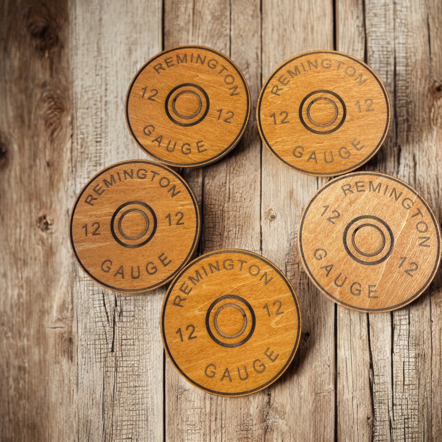 12 Guage Coaster Set 🎯