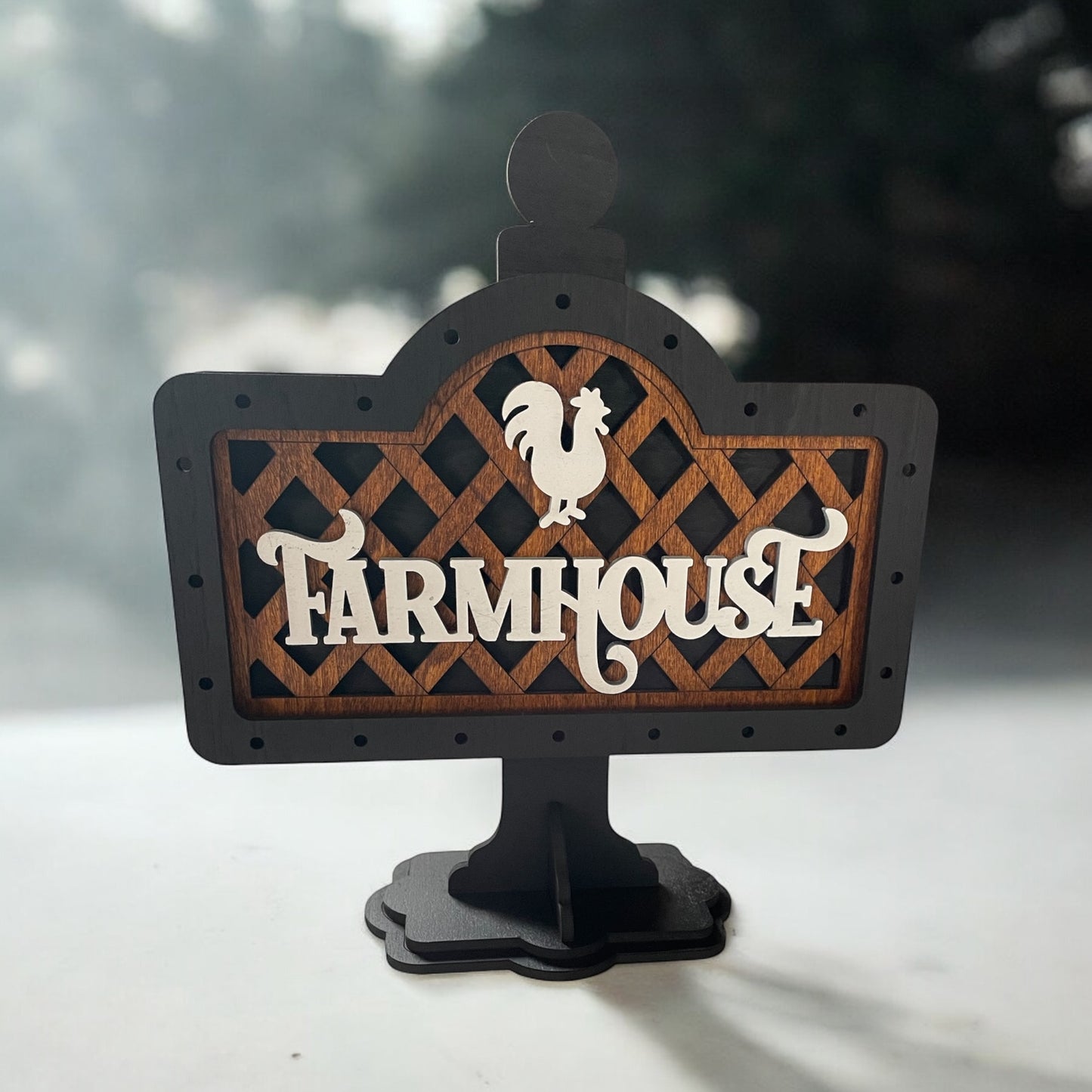 Tabletop Frame & Drop In Signs