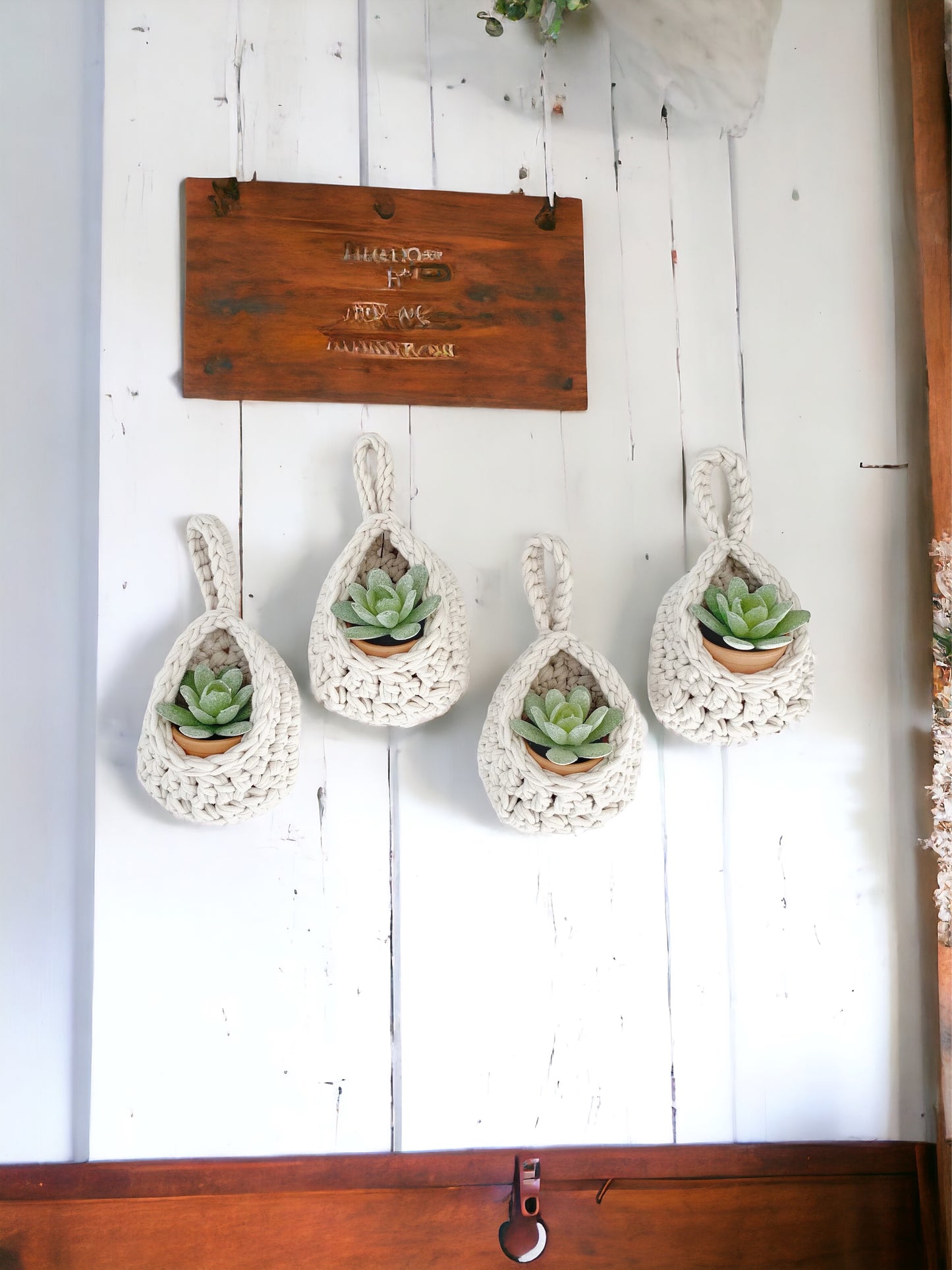 Teardrop Hanging Basket Set of 3