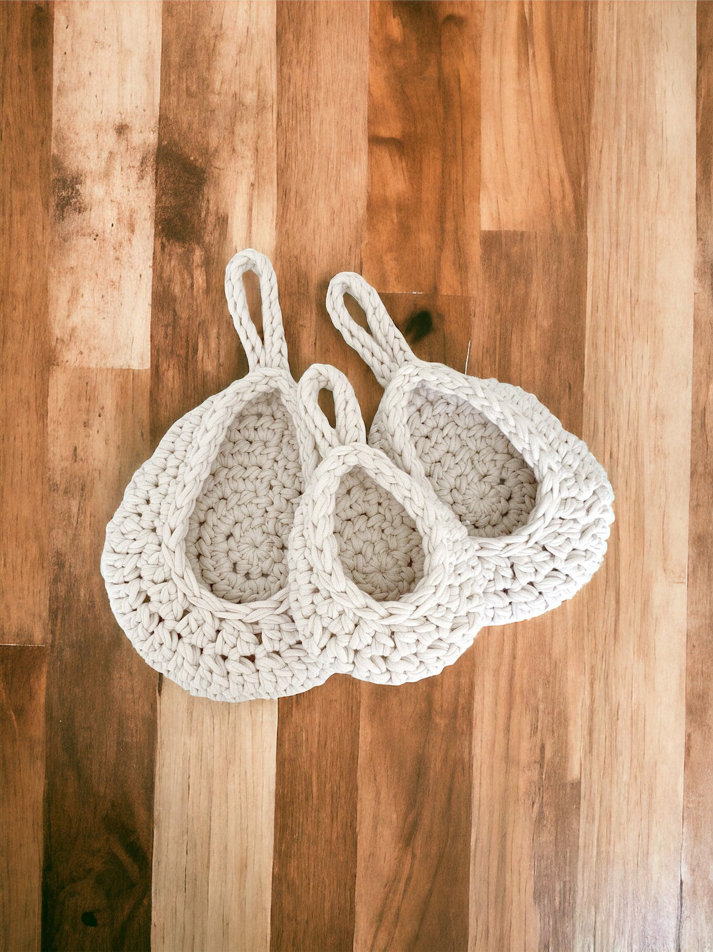 Teardrop Hanging Basket Set of 3