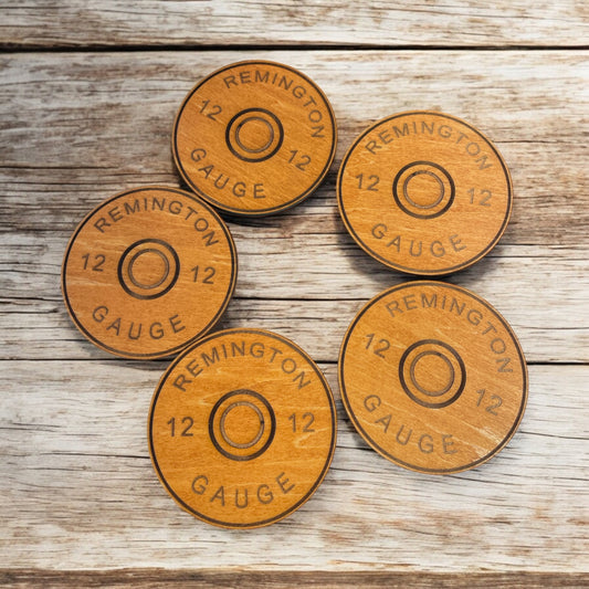 12 Guage Coaster Set 🎯